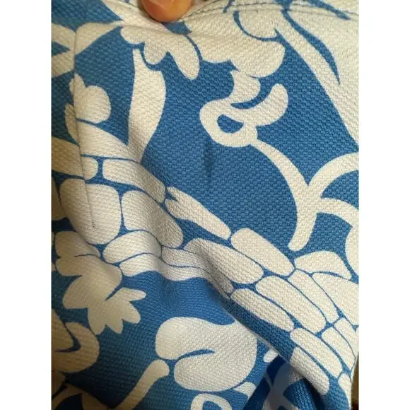 Lilly Pulitzer Blue & White Alligator Print Skirt Skort - Picture 11 of 11